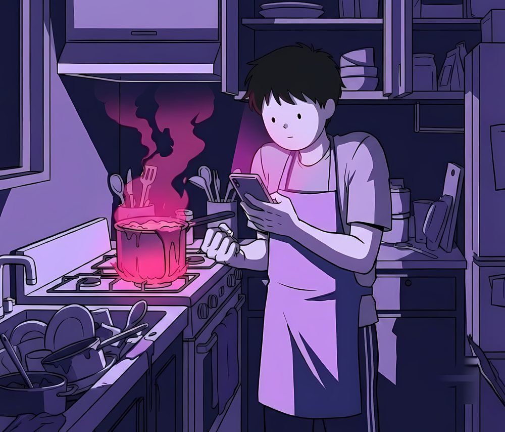 욱한다 — 늘 하던 대로 한 나